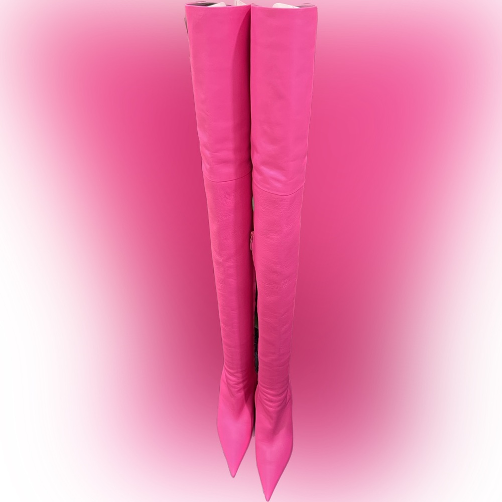 Balenciaga Knife Shark 110 over the knee boot Size 37.5